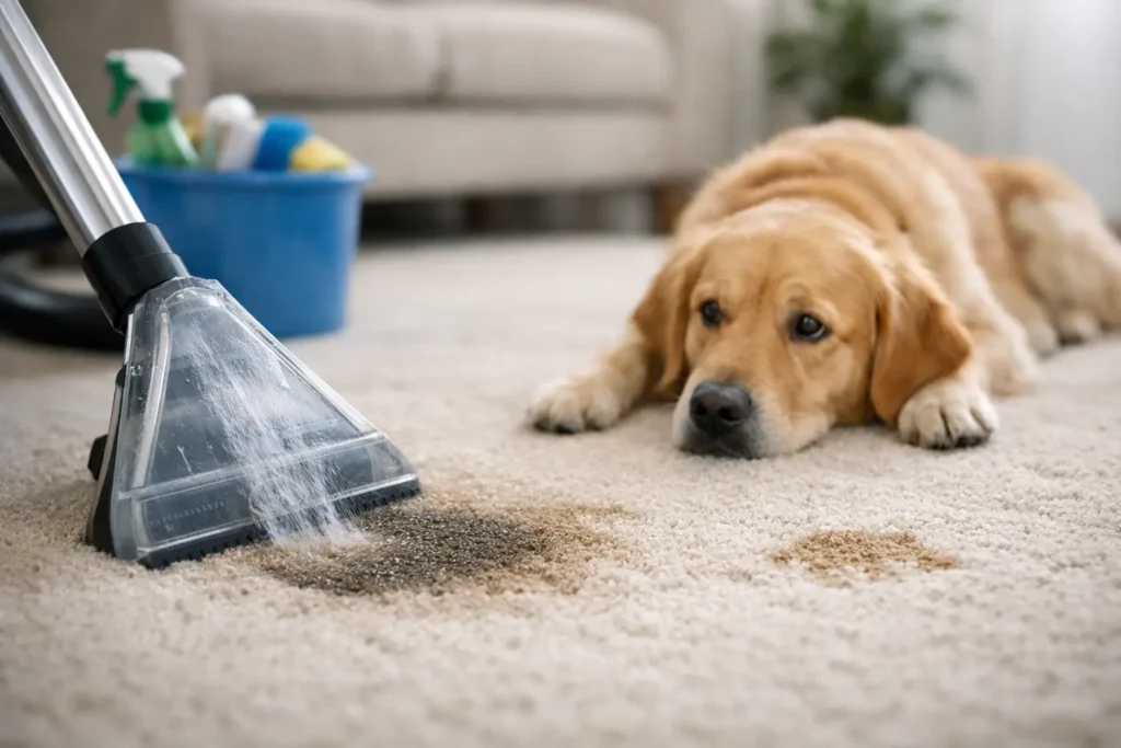 Carpet Cleaning for Pet Stains That Last