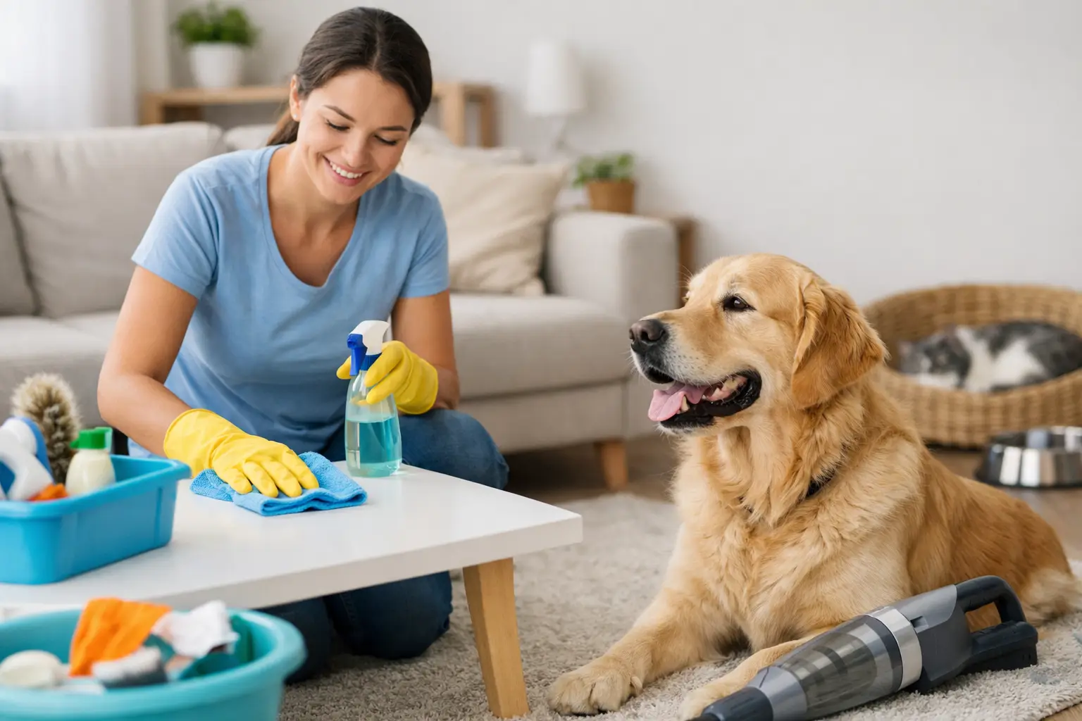 House Cleaning for Pet Owners Made Simpler