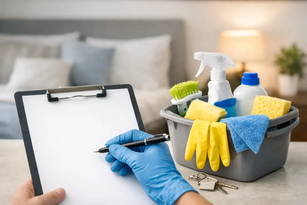 Rental Cleaning Checklist for Smooth Turnovers
