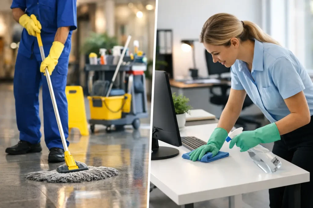 Janitorial Versus Office Cleaning: What Fits?